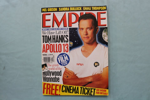1995 OCTOBER EMPIRE MAGAZINE - TOM HANKS - APOLLO 13 COVER - E 19599