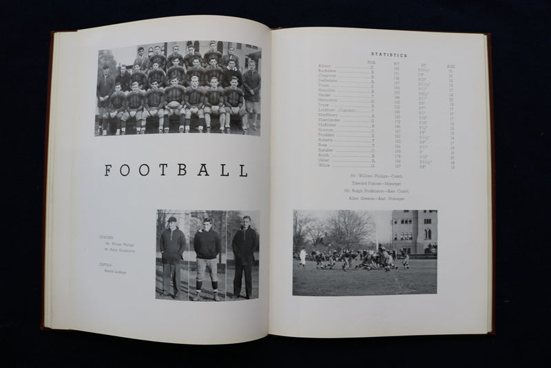 1937 OCTOPUS MONTCLAIR ACADEMY SCHOOL YEARBOOK - MONTCLAIR, NJ - YB 3453