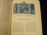1951 ART TREASURES OF THE LOUVRE BY RENE HUYGHE BOOK - NICE PLATES - KD 2862