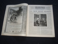 1916 OCTOBER 28 THE SATURDAY EVENING POST MAGAZINE - ILLUSTRATED COVER - SP 749