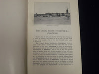 1913 CAPT. CLAUSEN'S GUIDE TO THE CANAL ROUTE STOCKHOLM JONKOPING GUIDE - J 1896