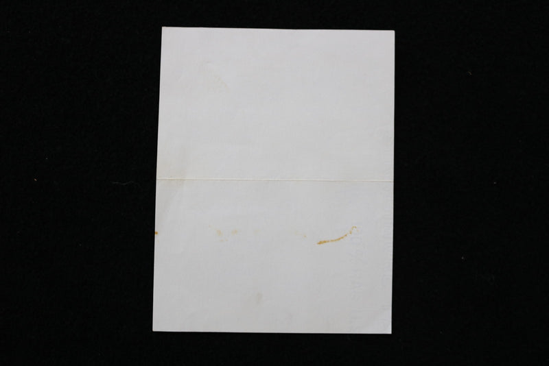 1962 KITTY CARLISLE HART SIGNED NOTES & ENVELOPE - LOT OF 3 - K 2778