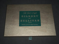 1958 THE FIRST NIGHT GILBERT & SULLIVAN BOXED SET - LIBRETTOS & OPERAS - KD 4872