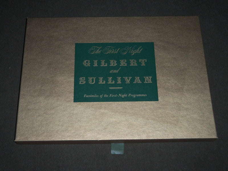 1958 THE FIRST NIGHT GILBERT & SULLIVAN BOXED SET - LIBRETTOS & OPERAS - KD 4872
