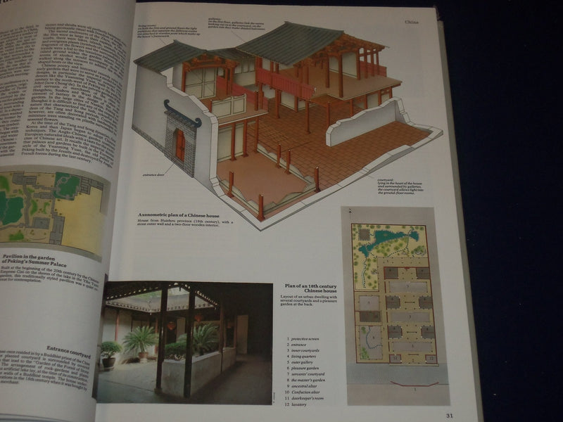 1988 THE WORLD ATLAS OF ARCHITECTURE BY JONH JULIUS NORWICH ILLUSTRATED- KD 2458