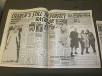 1990 JULY 20 NEWS OF THE WORLD NEWSPAPER- MURDER QUIZ FOR EASTEND SANDY- NP 3371