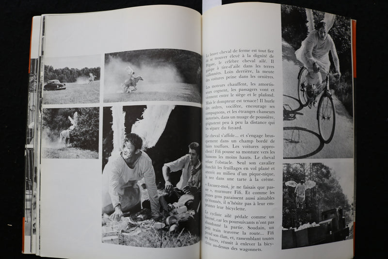1965 FIFI LA PLUME SOFTCOVER BOOK BY ALBERT LAMORISSE - FRENCH - K 2310