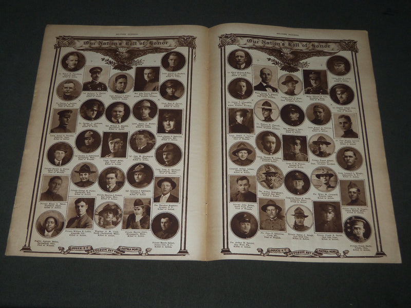 1918 JULY 25 MID-WEEK PICTORIAL MAGAZINE SECTION - FRENCH CAVALRY - NP 2865