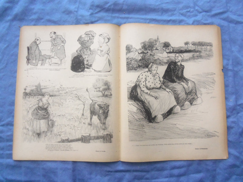 1903 JULY 25 LE SOURIRE MAGAZINE - ILLUSTRATED COMEDY - FRENCH TEXT - SP 4865U