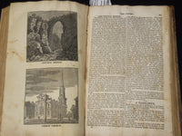 1828 JANUARY-DECEMBER THE CASKET LITERATURE MAGAZINE BOUND VOLUME - KD 703O