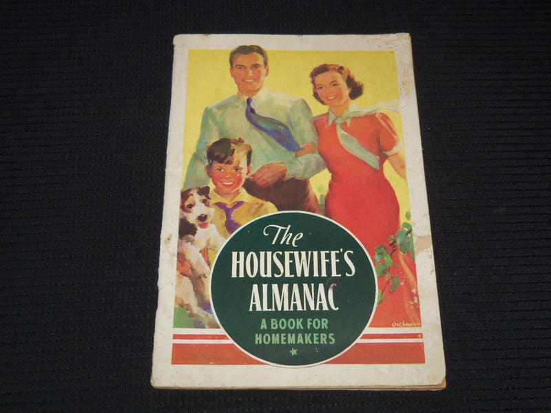 1938 THE HOUSEWIFE'S ALMANAC A BOOK FOR HOMEMAKERS - J 7562