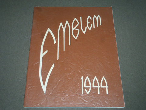 1944 EMBLEM CHICAGO TEACHERS COLLEGE YEARBOOK - GREAT PHOTOS - YB 902