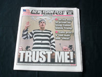 2019 FEBRUARY 28 NEW YORK POST NEWSPAPER -MICHAEL COHEN -TRUST ME - BLASTS TRUMP
