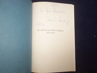 1969 THE HACKENSACK WATER CO. 1869-1969 HARDCOVER BOOK -LEIBY INSCRIBED- KD 8769
