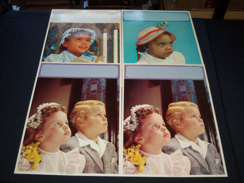1964 THE GEORGE WASHINGTON VARNISHED HANGERS CALENDAR SAMPLE SHEETS BOOK - C 16