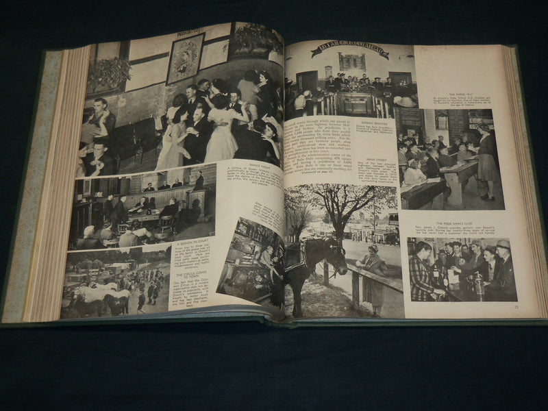 1945 NOV-1946 OCT TRAVEL MAGAZINE BOUND VOLUME - GREAT COVERS - KD 5987