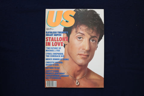 1985 JULY 29 US MAGAZINE - SYLVESTER STALLONE COVER - E 18170