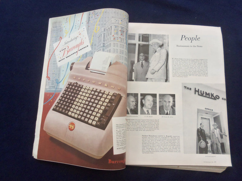 1952 OCTOBER FORTUNE MAGAZINE - GREAT COVER & ADS - F 930
