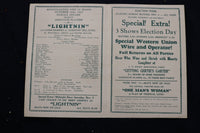 1928 NATIONAL THEATRE PROGRAMS - CHICAGO - LOT OF 7 - K 1783