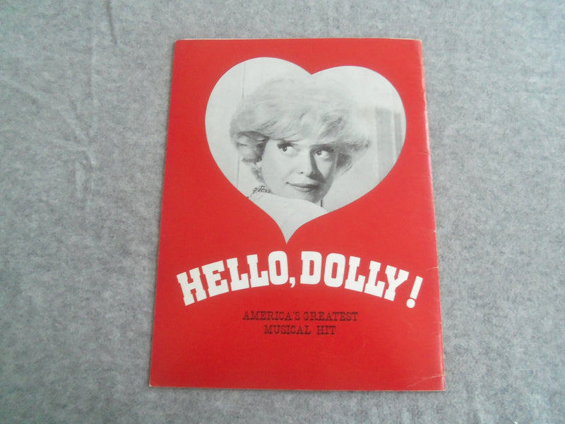 1967 HELLO, DOLLY! PROGRAM - CAROL CHANNING - DENVER AUDITORIUM THEATRE - J 7634