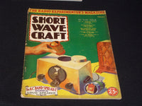 1933 FEBRUARY SHORT WAVE CRAFT MAGAZINE NICE COVER - E 118