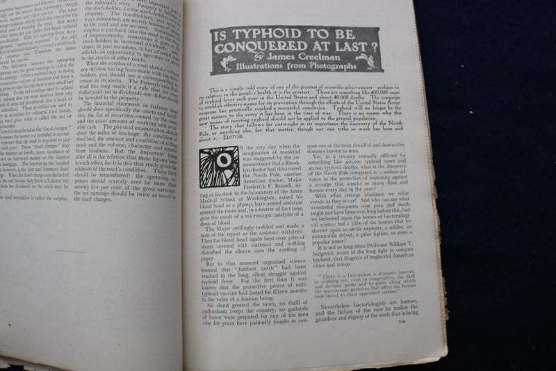 1909 DECEMBER PEARSON'S MAGAZINE - NICE STORIES, ADS & ILLUSTRATIONS - K 754