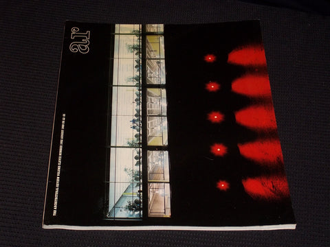 1980 AUGUST ARCHITECTURAL REVIEW MAGAZINE - AMERINDIAN BUILDING COVER - E 2989