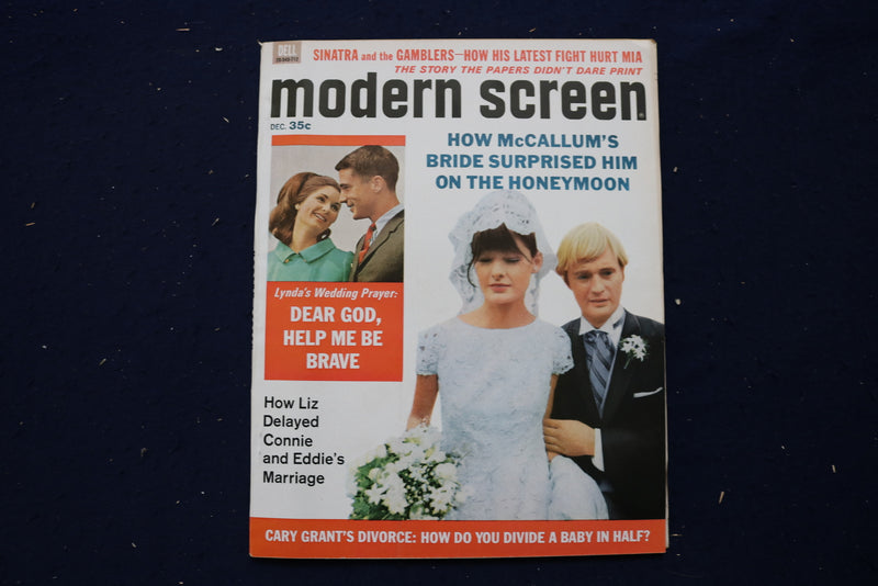 1967 DECEMBER MODERN SCREEN MAGAZINE - DAVID MCCALLUM COVER - E 17446
