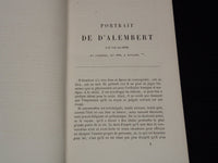 1853 OEUVRES DE D'ALEMBERT HARDCOVER BOOK BY CONDORCET - KD 7706