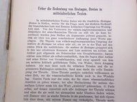 1898-1900 ZEITSCHRIFT FUR FRANZOSISCHE SPRACHE GERMAN MAGAZINE LOT OF 6 - O 2853