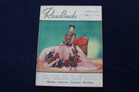 1943 AUGUST ROSALINDA MAGAZINE - GENE TIERNEY COVER - SPANISH - E 23858