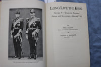 1936 LONG LIVE THE KING! HARDCOVER BOOK BY E. ACLAND & E. BARTLETT - KD 9379