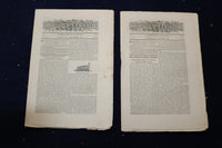 1862-1863 THE CULTIVATOR NEWSPAPER - LOT OF 16 - NP 8865