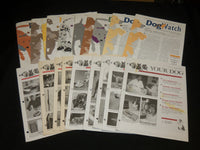 2000-2002 DOG WATCH + YOUR DOG MAGAZINE LOT OF 19 ISSUES - O 2436