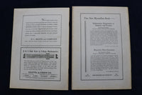 1929 THE AMERICAN MATHEMATICAL MONTHLY MAGAZINE - LOT OF 8 - O 3482