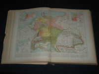 1933 HISTOIRE ET GEOGRAPHIE ATLAS GENERAL VIDAL LABLACHE PARIS FRANCE - KD 3027