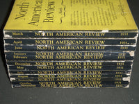 1931 NORTH AMERICAN REVIEW LOT OF 12 ISSUES - GREAT STORIES/ARTICLES - WR 913