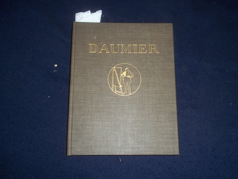 1922 HONORE DAUMIER, HIS LIFE AND WORKS HARDCOVER BOOK - KD 8151