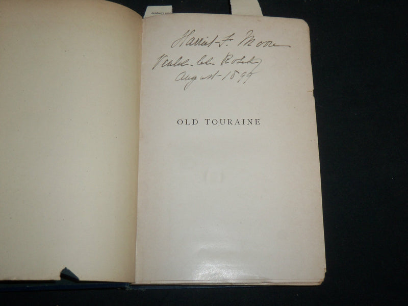 1898 OLD TOURAINE BY T. A. COOK SET OF 2 VOLUMES - THIRD EDITION - KD 6740