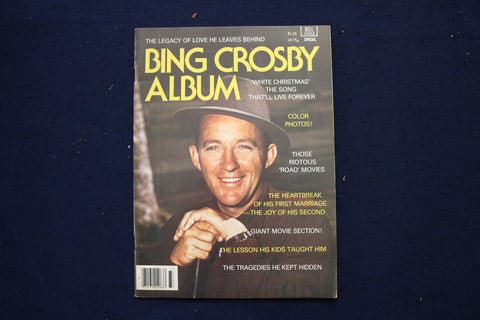 1977 BING CROSBY ALBUM MAGAZINE - BING CROSBY COVER - E 18968