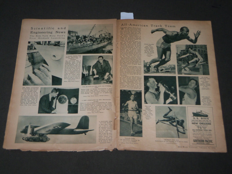 1936 FEBRUARY 8 MID-WEEK PICTORIAL MAGAZINE SECTION - KING EDWARD VIII - J 3196