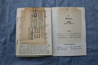 1942-1952 EUTERPE CLUB PROGRAMS - MADISON, WISCONSIN - LOT OF 9 - O 3865