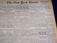 1946 APRIL 25 NEW YORK TIMES - PERON PUTS BANKS UNDER HIS CONTROL - NT 2699