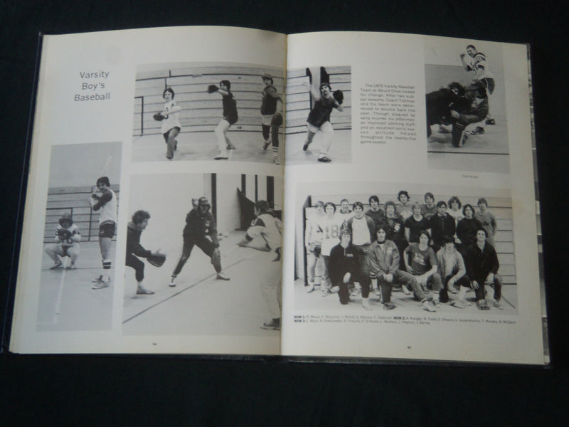 1975 MEMINISSE WEST MORRIS MOUNT OLIVE HIGH SCHOOL YEARBOOK - YB 1654