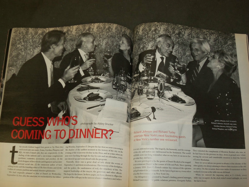 2001 NOVEMBER GOTHAM MAGAZINE - KENNETH JAY LANE - KRISTIN SCOTT THOMAS - B 5064