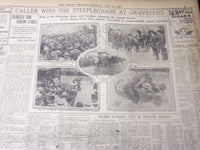 1904 MAY 31 THE BOSTON HERALD - ROOSEVELT SPEAKS AT GETTYSBURG - BH 54