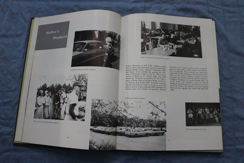 1967 KNIGHT CAMPION JESUIT HIGH SCHOOL YEARBOOK - PRAIRIE DU CHIEN, WI - YB 3405