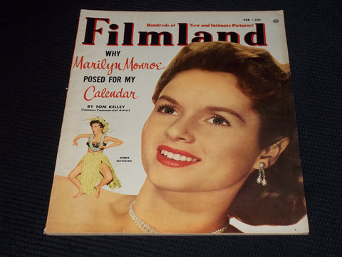 1954 FEBRUARY FILMLAND MAGAZINE - DEBBIE REYNOLDS FRONT COVER - E 15249