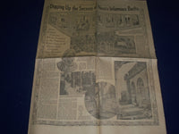 1925 APRIL 26 HOUSTON POST-DISPATCH SECTION - NERO'S INFAMOUS BATHS - NP 972Q