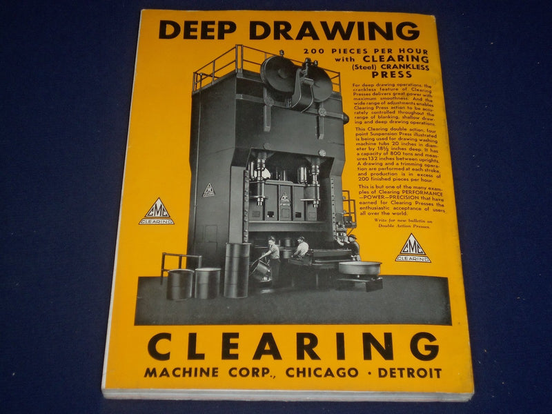 1939 MAY MACHINERY MAGAZINE - WIRE FEED SCREW MACHINES - II 9435